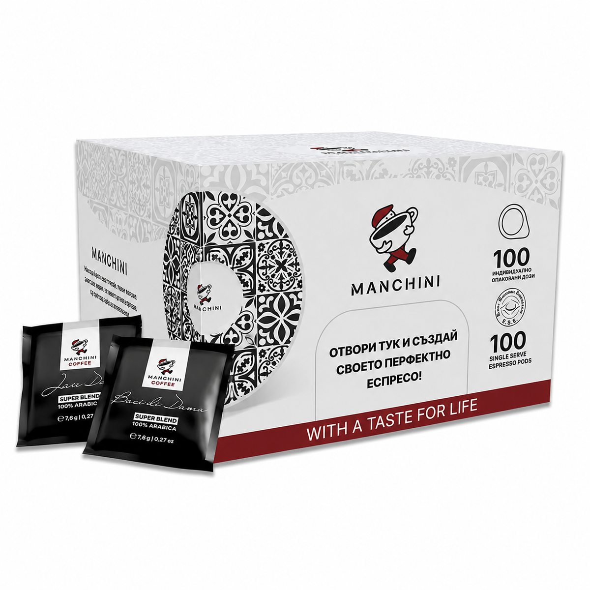 BACI DI DAMA кафе дози/pods 100 бр.