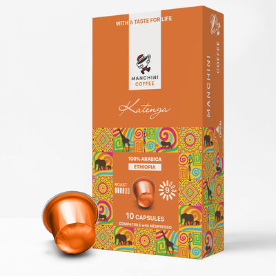 KATENGA капсули съвместими с Nespresso, Етиопия 10 бр.